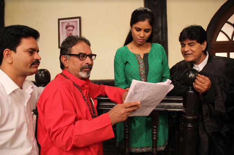 Pandit Vyas with artist